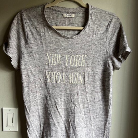 MADEWELL NEW YORK TEE - Picture 1 of 3